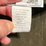 Elliott Lauren Pants Faux Suede Olive Green Slacks Womens 14 Chino Photo 8