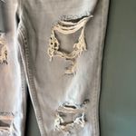 Refuge Mom Paperbag High Rise Distressed Belted Light Wash Streetwear XL NWT Blue Photo 5