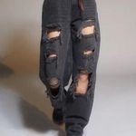 BDG Black Ripped Boyfriend Jeans Photo 2