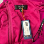 Tadashi Shoji Tadashi Collection Pink Silk Ruched & Ruffled Blouse Size 6 Photo 7