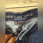 American Eagle Outfitters Women's Ripped Dark Blue Skinny Jeans Photo 1