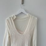 Free People Angel Wings White Crochet Knit Dress Photo 10