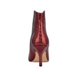 Marc Fisher LTD Haylian Pointed Toe Snake Embossed High Heel Booties, Size 11M Photo 3