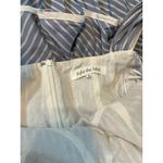 Sofie the Label Danielle Striped Midi Dress Medium Tiered Nautical Coastal Chic Blue Photo 1