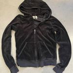 Juicy Couture Vintage  Black Velour ZipUp Photo 0