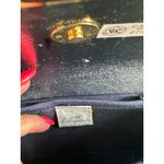 La Regale Vintage Navy Blue Chain Mesh Cocktail Bag w/ Strap Photo 8