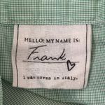 Frank & Eileen  Frank Green Cotton Micro Check Button Up Long Sleeve Shirt Photo 4