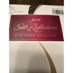 Hanes  Silk Reflections Gentle Brown‎ Plus Size Three Pantyhose Control Top 3X Photo 2