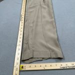 ZARA  Women Wide Leg Pants S 24x30 Beige Viscose Flowy Palazzo Trouser Tan Poor Photo 4