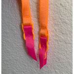 For Love & Lemons NEW Tulip Garter Belt in Neon Pink and Orange Photo 5