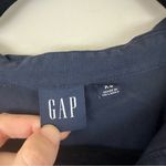 Gap  Dark Blue Popover Shirt Dress Midi Length Size XS Women's Photo 3