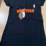 Hooters B85 #8 Womens Girl Vneck Tshirt Black size Xxs should fit up to Medium Photo 0
