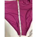 Robin Piccone New.  fuchsia high waist bikini. XS. Retails $210 Photo 11