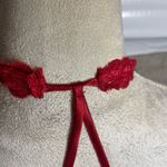 Seductive Wear by Cinema Etoile Red Sheer Lace Halter Babydoll Lingerie‎ Large Photo 4