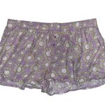 PINK - Victoria's Secret VS pink purple floral smiley face pajama shorts Photo 0