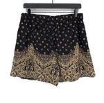 HEI HEI Luna Skirted Short Black Gold S Photo 5
