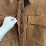 Eloquii Barkwood x  Faux Suede Brown Jumpsuit With Belt NWOT Photo 6