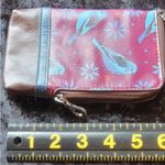 Relic  by Fossil Bluebird Wristlet Wallet phone & card holder bird blue burgundy Photo 4