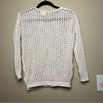 Nicole Miller  Atelier Open Knit Sweater Photo 6