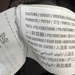 Abercrombie & Fitch 90s Relaxed Pants Size 2X Brown Vegan Leather High Rise Y2K Photo 6