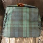 Ralph Lauren Black Watch Plaid Boston Travel Tote Shoulder Bag 50 Photo 12