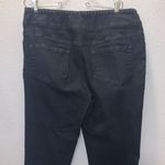 Blair  Women's Casual Comfortable Pants Size 16PT Stretch Black Elastic Waist Photo 4