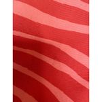 Coach  Coral Orange Zebra‎ Print Tote Bag Canvas F23283 Purse Handbag Designer Photo 9