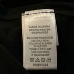 1. State  Black Split Leg Pull On‎ Pants Poly Spandex Pants Large Asymmetrical Hem Photo 10