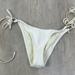 Triangl Terry Coconut Bikini Bottoms Size XXS White Photo 0