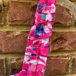 Draper James  Pink and Blue Floral MIDI Dress size Medium Photo 6