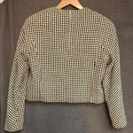 Ellen Tracy Linda Allard Black White Houndstooth Jacket 6 Photo 1