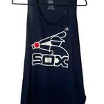 Majestic Chicago White Sox Women's Tank Top 2XL Navy Lightweight Baseball Fan Photo 0