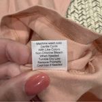 Charlotte Russe  Peach Pink High Neck Cropped Tank Top Photo 4