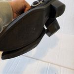 Vince Camuto Black Suede Leather Double Buckle Ankle Boots Womens 7.5 Western Photo 4