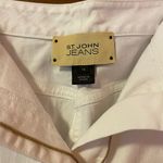 St. John  Women Stretch Denim Mint Green Pant Photo 2