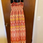 she's cool  Multicolored Patterned Adjustable Strap Maxi Dress Photo 10