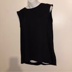 Halogen Women’s Black Sleeveless business casual Top vback Size XS Photo 5