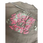 Love Stitch Embroidery Patch Distressed Tan Jacket Size Small NWT Photo 12