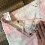 PacSun Pink Tie Dye Jean Skirt  Photo 3