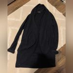 Barefoot Dreams CozyChic Lite Circle Cardigan  black comfy loungewear spring boho Photo 3