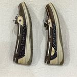 Sperry  Taupe with Grey Sequins Top-Sider Angelfish Boat Shoes Size 6.5 Photo 7