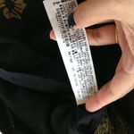 ZARA Black Gold Floral Straight Cut Dress Photo 6