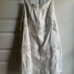 Lucy Paris  Matching White Eyelet Top and Skirt Set Photo 5