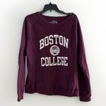 Champion Vintage  Reverse weave boston‎ college Maroon sweatshirt size Large 90s Photo 1
