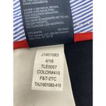 Tommy Hilfiger Navy Blue Flat Front Twill Shorts Sz 16 Photo 4