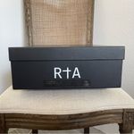 $1090 NEW RtA WOMEN'S COMBAT BOOTS THICK SOLE IN BLACK SZ 36 6 Photo 12