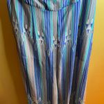 Rubber Ducky Sheer Palazzo Pants w/Shorts Lining Blue Photo 4