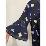 LOVE KUZA COSMETIC DRESS Size Large Blue Photo 1