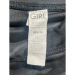 Athleta  Girl Camo Lux Black Gray Camouflage Mid Rise Swing Skirt Skort Size XXL Photo 3