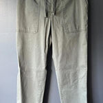 Lou Grey Women's Casual Drawstring Pants in Olive Green Photo 0